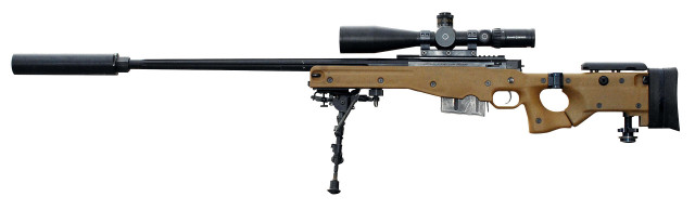 The L115A3 Long Range Rifle. By Andrew Linnett - Defence Imagery, OGL.