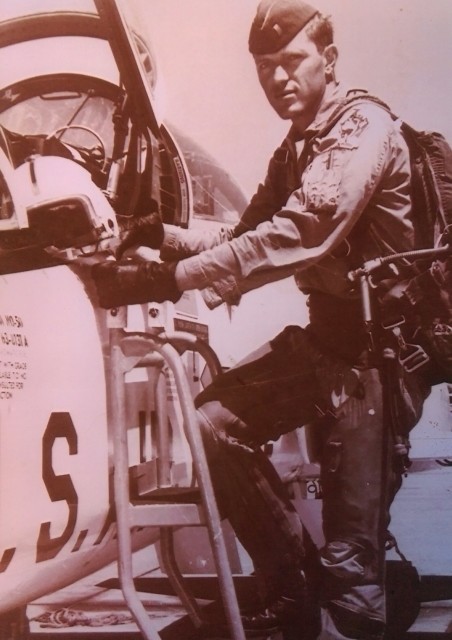 James Lang is pictured while attending flight school at Vance Air Force Base in 1963. The Tipton veteran was killed in action in 1968 when his plane was shot down over Vietnam. Courtesy of the Lang family 