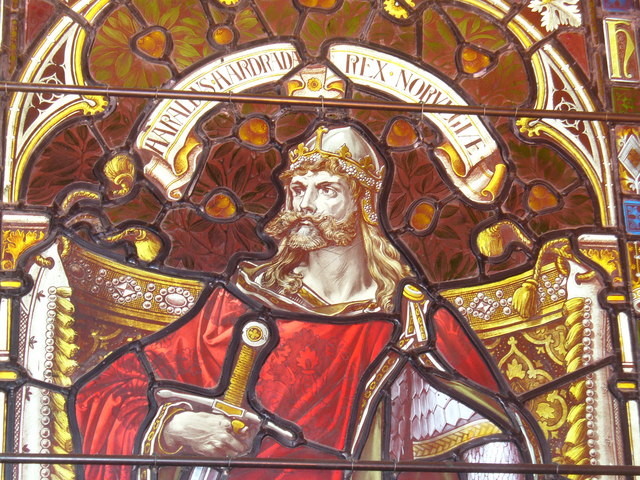 Harald Hardrada from the Lerwick Town Hall in Shetland