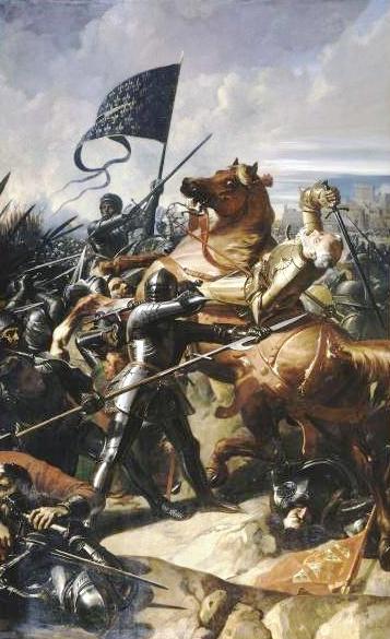 The Battle of Castillon.