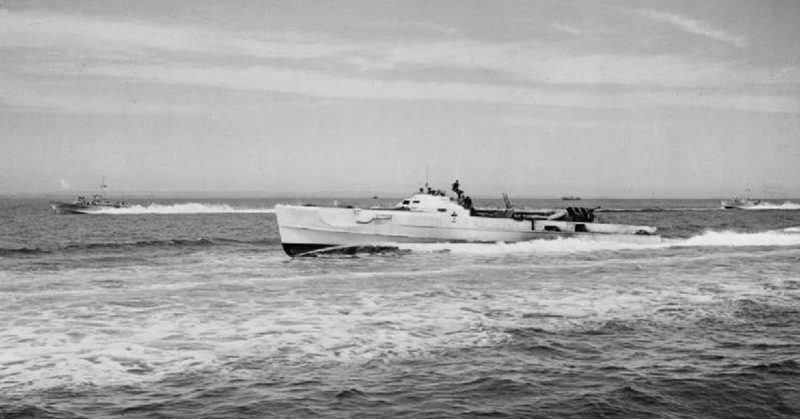 E-boat of the Kriegsmarine.