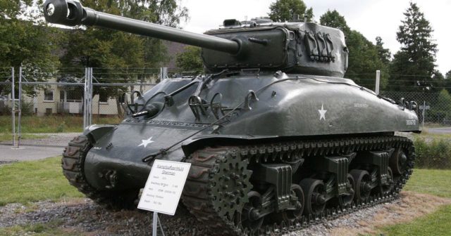 M4A1 Variant of the Sherman Tank. By baku13 – CC BY-SA 3.0