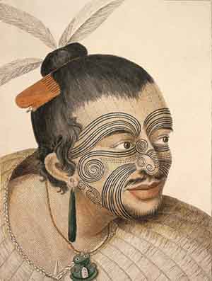 A Maori War Chief