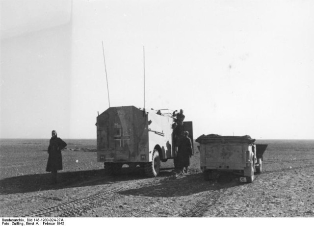 'Moritz' - personal vehicle of Erwin Rommel [via]