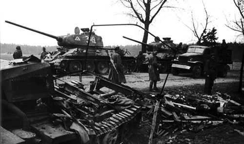 5th Guards advance during Operation Bagration. 1944 [via]