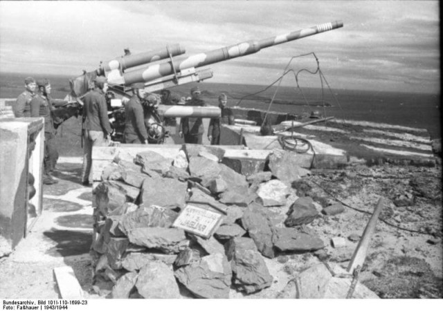 The 88mm Flak was an anti-aircraft weapon that also functiones as a superbly effective anti-tank weapon. British and American armour had no protection against it (Image).