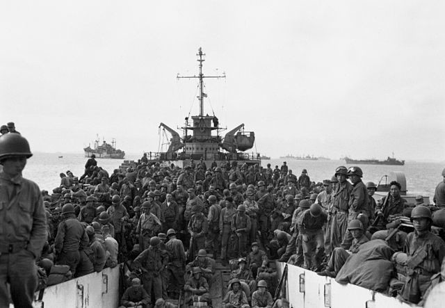 The 31st Infantry Division Lands at Inchon