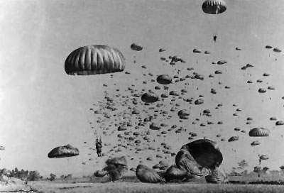 Probably 509th Airborne Battalion Combat Team during Italian Campaign.