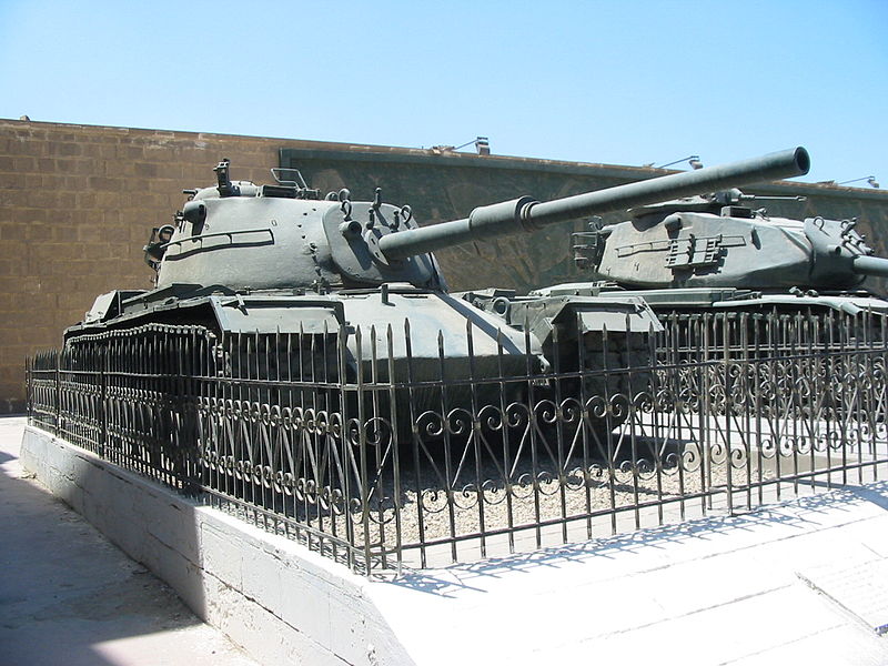 One of captured Israeli M48 tanks by Egyptian army during the Yom Kippur War in 1973 Wrightbus / CC-BY-3.0