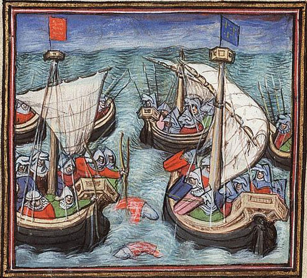 Battle of Arnemuiden fought on 23 September 1338