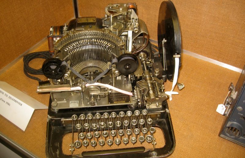 Lorenz T32 Teleprinter (Circa 1936) - The National Museum of Computing
Source: Timitrius