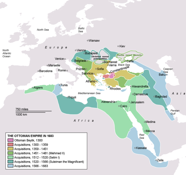 The Ottomans were a truly terrifying force in the eastern empire