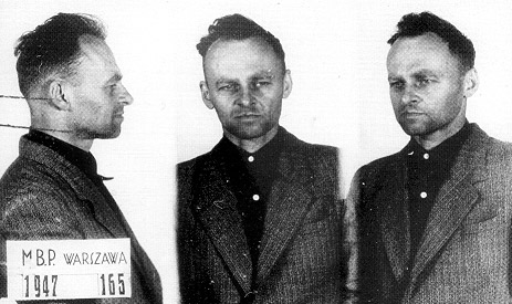 Photos of Pilecki from Mokotów prison (1947)