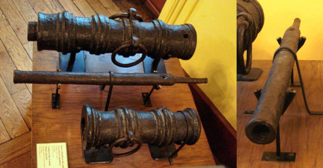 Small cannons and hand culverin, 15th century. Musée de Cluny. Photo Credit.