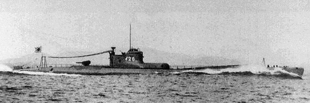 Japanese submarine I-26.