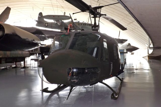 Bell UH-1H Huey Helicopter. Source: Mark Harkin / Wikimedia