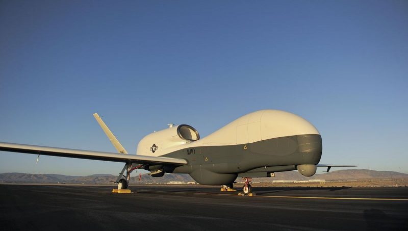 A RQ-4A in U.S. Navy markings. Source: Wikipedia