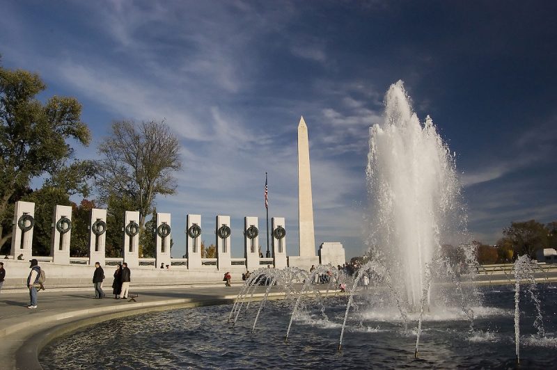 National World War II Memorial in Washington DC
Source: Lipton sale/ CC BY 3.0/ Wikipedia