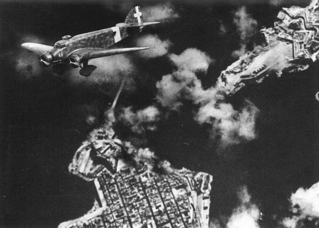 Italian bombing of the Grand Harbor.