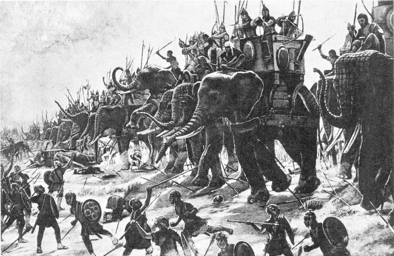 The Battle of Zama by Henri-Paul Motte, 1890. Source: Wikipedia