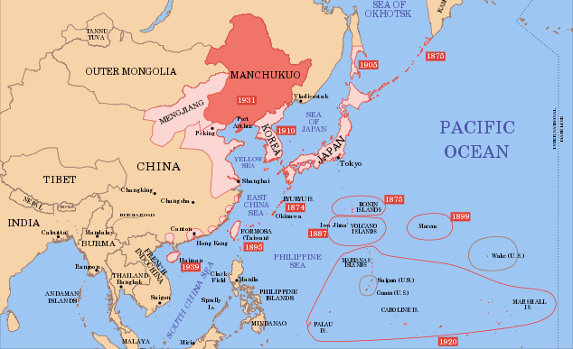 Manchukuo Image Source: Emok CC BY-SA 3.0 