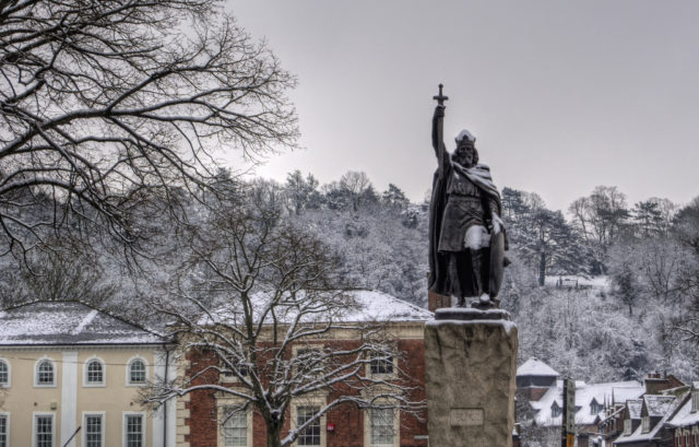 The Statue of Alfred the Great at Winchester. Photo by Neil Howard / Flikr / CC BY-ND 2.0