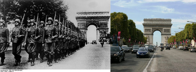 Left image: Bundesarchiv CC-BY-SA 3.0 Right image: Public Domain