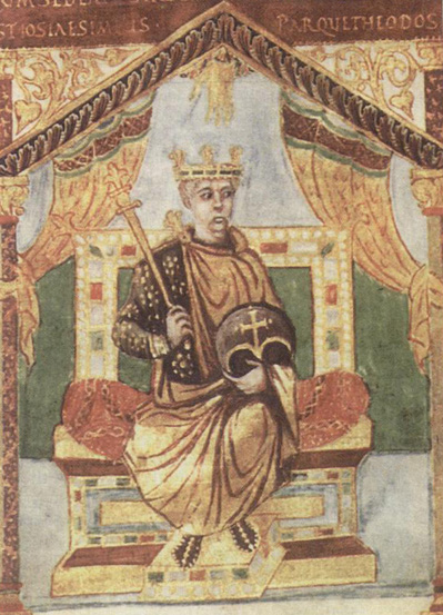 Charles the Bald in old age. Source: Wikipedia