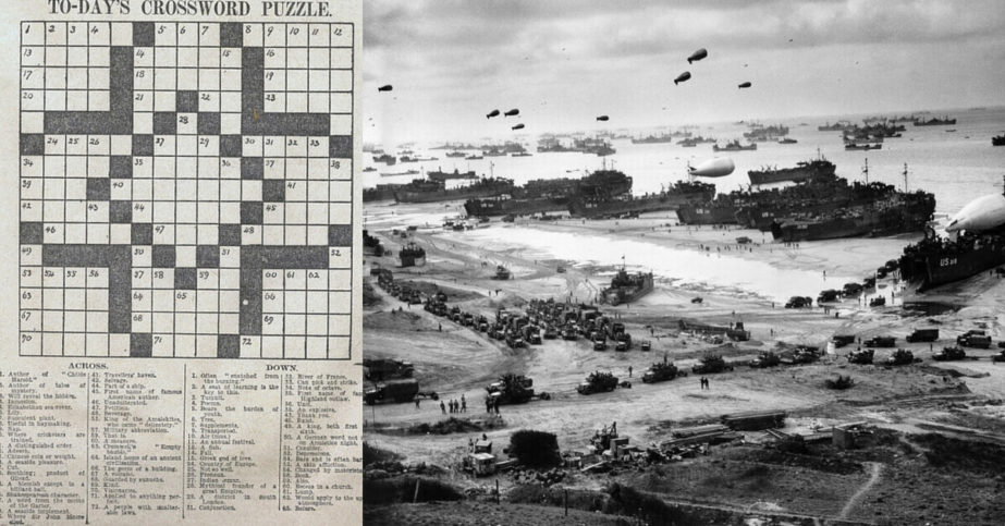 How A Crossword Puzzle Nearly Spelled The End For D Day War History How A Crossword Puzzle Nearly Spelled The End For D Day War History