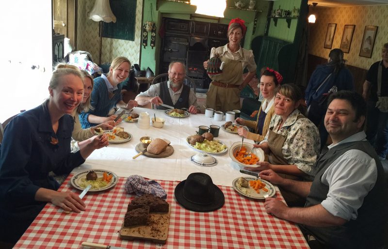 Enjoying 50's rations at Beamish Museum - Ration Week (7th July – 13th July)
Source: Beamish museum / www.beamishtales.co.uk