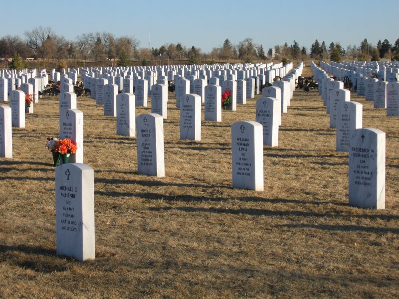 Fort Logan National Cemetery, Denver, Colorado - Image by Tony Massey / CC BY-SA 2.5