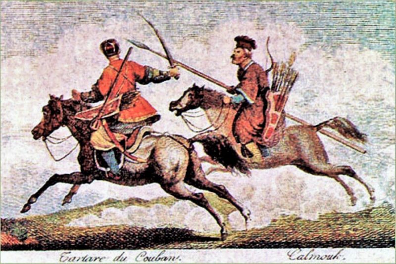 Tatar riders - Wikipedia / Public Domain