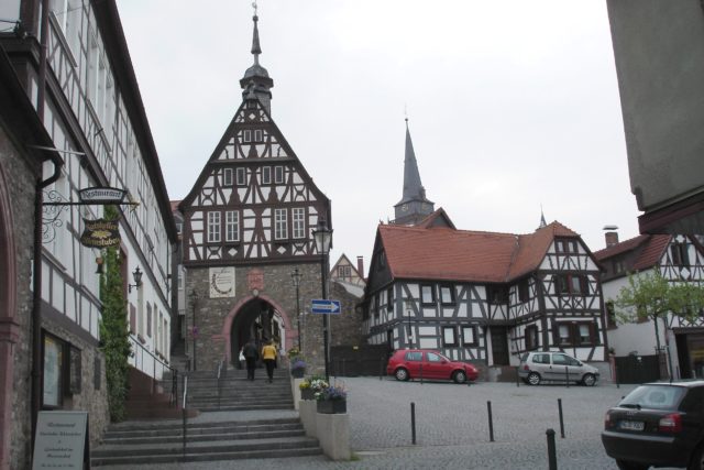 The old marketplace in the town of Oberursel. Wikipedia / dontworry / CC BY-SA 3.0 