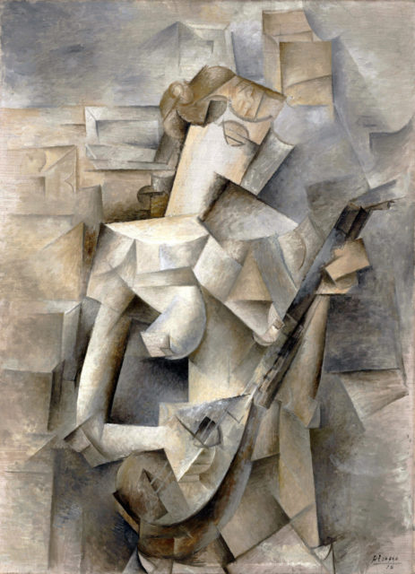 Picasso's "Girl With a Mandolin" Image Source: