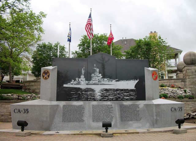 Memorial to the USS Indianapolis and its crew Image Source: Mingusboodle CC0