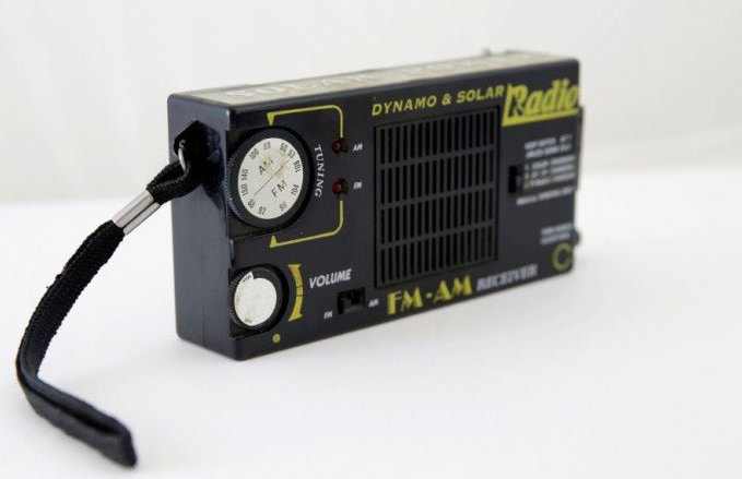 A solar powered radio at the Bosnian War Childhood museum exhibition in Zenica, Bosnia and Herzegovina, June 21, 2016. 
Source: Dado Ruvic, Reuters