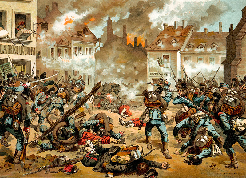 Battle of Sedan. Source : holts.co.uk