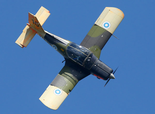 Finnish Air Force Valmet L-70 Vinka at Tour-de-Sky airshow at Kuopio, Finand. (Photo by Fyodor Borisov/Transport-Photo Images)