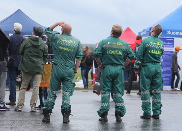 Tour-de-Sky airshow at Kuopio, Finand. (Photo by Fyodor Borisov/Transport-Photo Images)