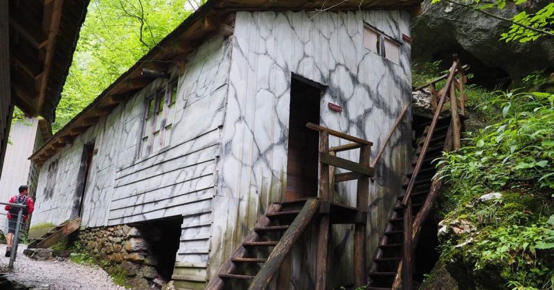 The only original hut remaining at the site of the Hidden Hospital in Slovenia. 
Photo credits: Geoff Moore 