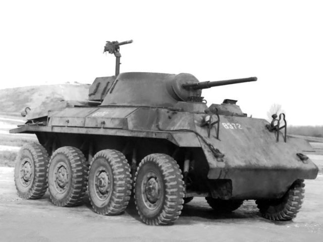 T27 armored car.