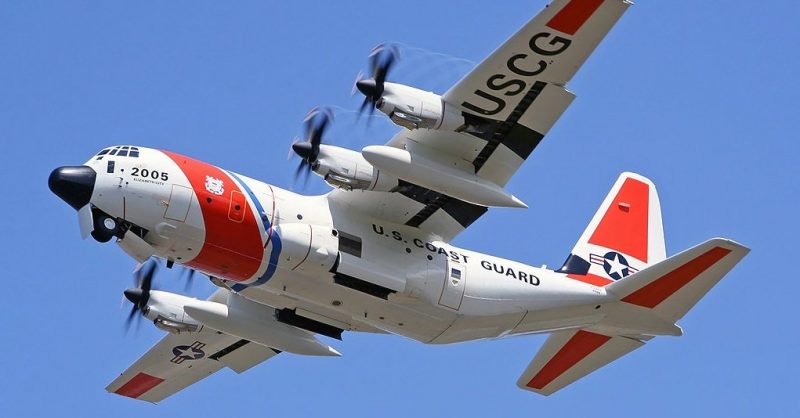 A modern Coast Guard C-130 Hercules. By João Eduardo Sequeira - CC BY 2.5