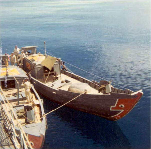 One of the small boats in the South Vietnamese Junk Force. Courtesy of Wikipedia