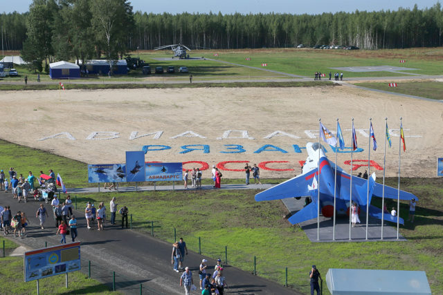 Aviadarts military exercise at Dubrovichi Air Range. (Photo by Fyodor Borisov/Transport-Photo Images)