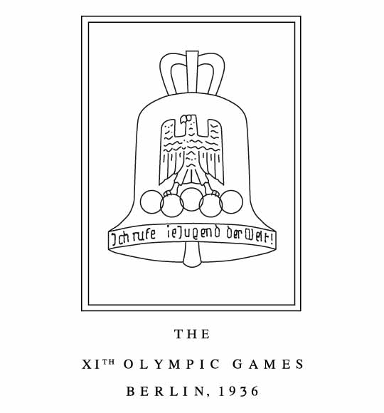1936 Berlin Olympics Logo. Wikipedia / Public Domain