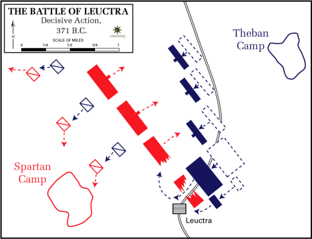 Leuctra was no fluke for the Thebans, Epaminondas was a talented tactician. WIkipedia/Public Domain