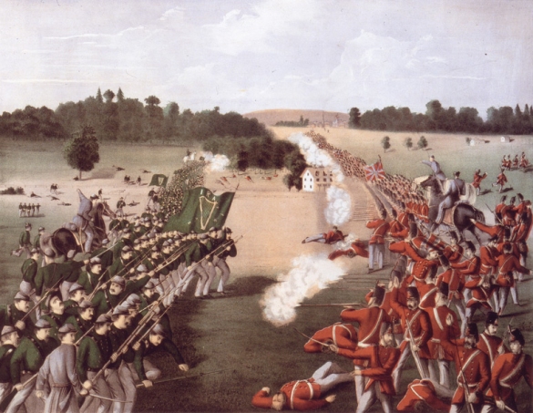 The Battle of Ridgeway. Wikipedia/ Public Domain