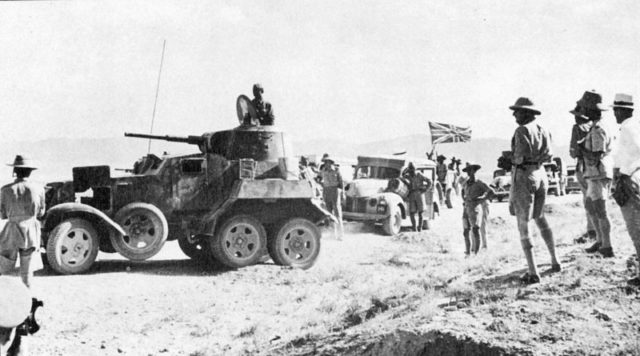 British supply convoy with Soviet escorts in Iran, September 1941 By Unknown - topwar.ru, Public Domain, https://commons.wikimedia.org/w/index.php?curid=22685898