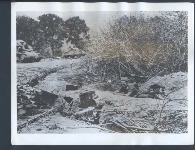 British troops dug in around Kohima. Source: Wiki/ public domain.