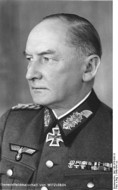 Erwin von Witzleben. By Bundesarchiv, Bild 146-1980-033-04 / CC-BY-SA 3.0, CC BY-SA 3.0 de.